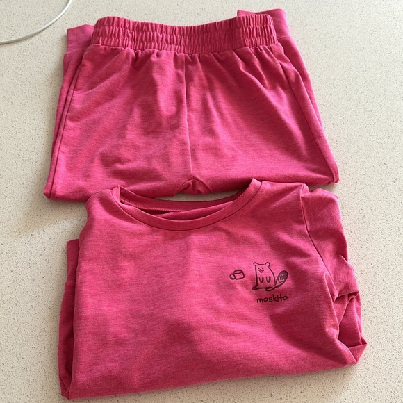 Black mountain Moskito pant and shirt Color pink size 18 months - Picture 4 of 5